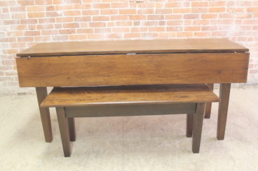 Drop-Leaf-Farm-Table-with-bench13