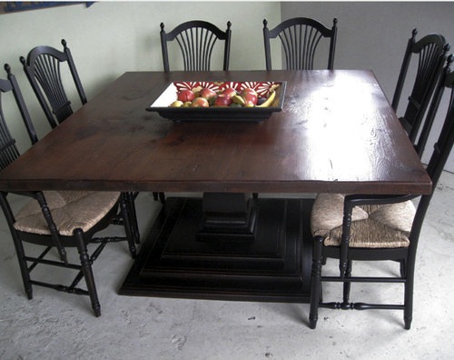 60 Square Dining Table With Leaf, Square Table With Leaves