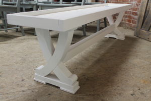 bench for trestle table